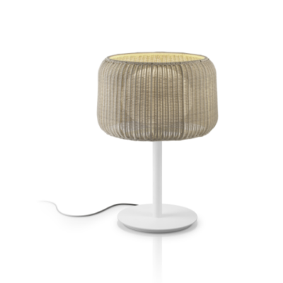 Tischleuchte Fora M - Hell Beige