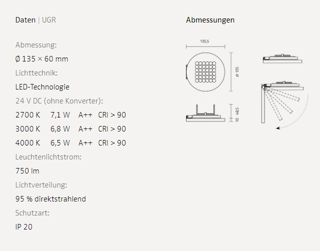 Modul R 36 TT - Deckenleuchte – Bild 8